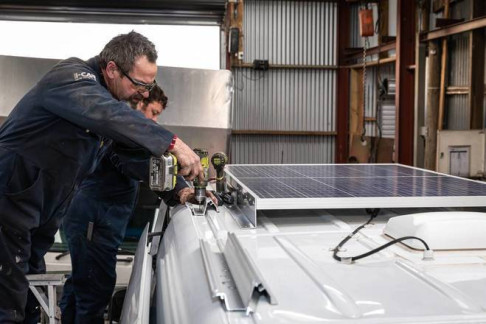 Solar energy Caravans