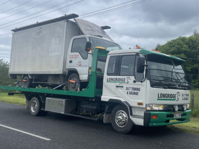 small truck cropped mall